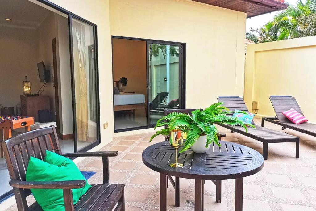 Anb Poolvilla 3Br Walk Private Beach In Pratamnak 파타야 외부 사진