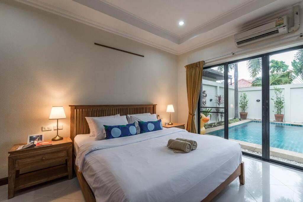 Anb Poolvilla 3Br Walk Private Beach In Pratamnak 파타야 외부 사진